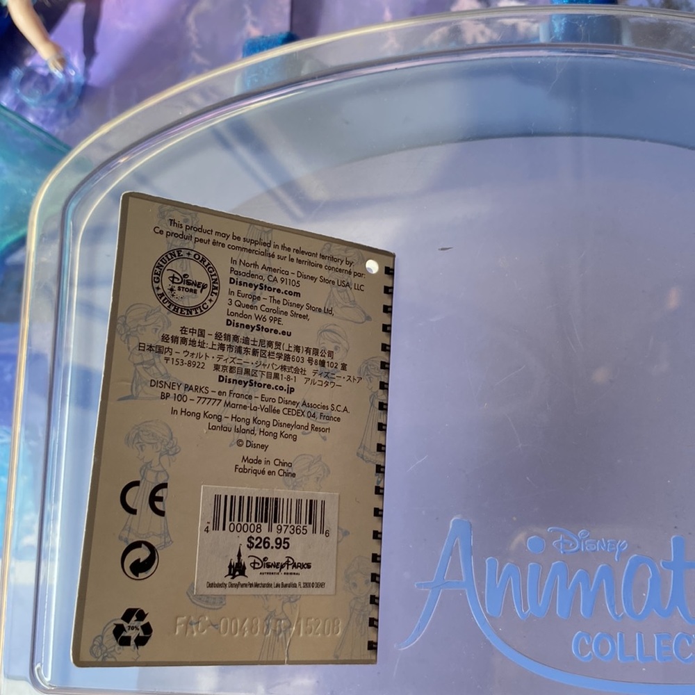 - 💕 Preloved Disney Parks Elsa Animator’s Collection Playset ❄️⛄️ - Picture 11 of 11